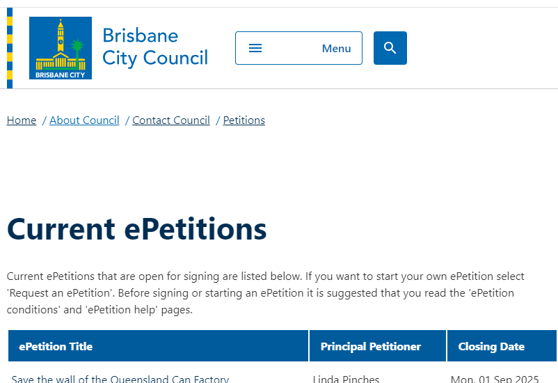 bcc epetitions